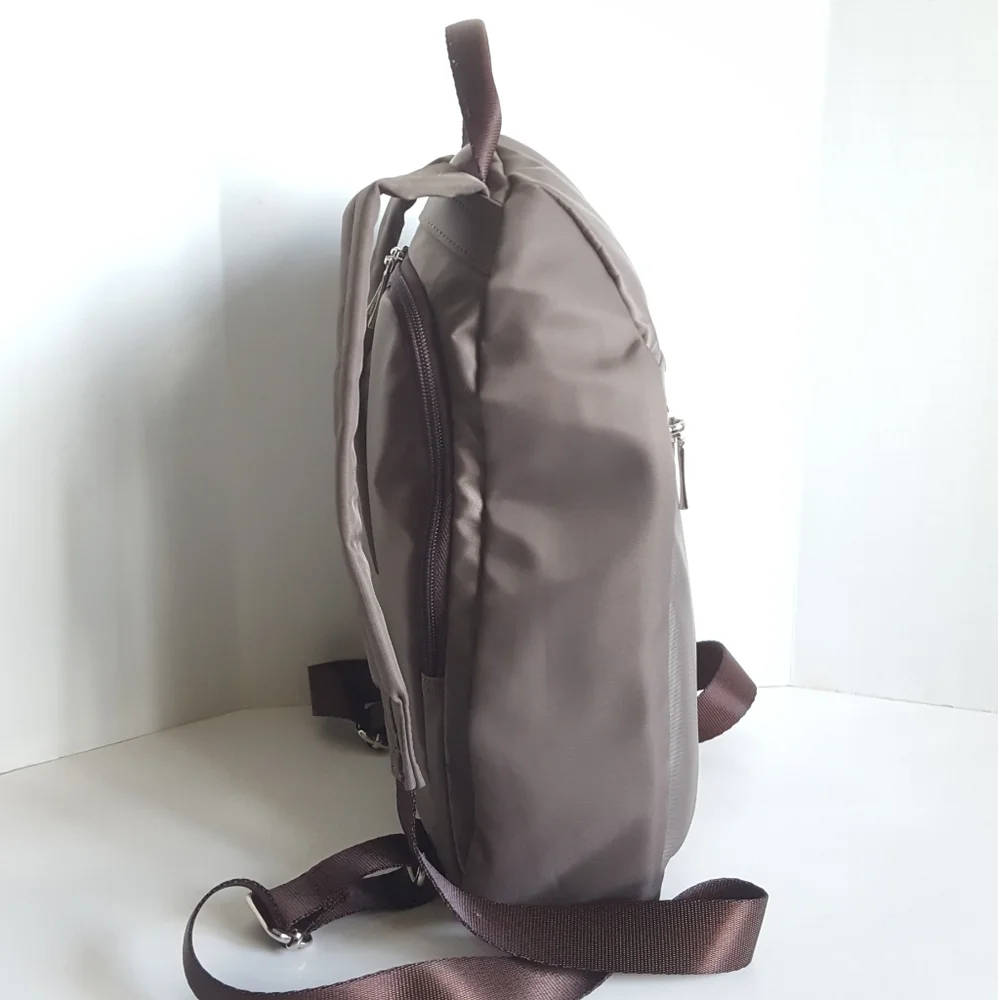 Hedgren RFID Vogue Small Backpack Sephia Brown NEW